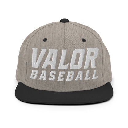 Snapback Hat | South Bend Valor Baseball | Emblem Logo