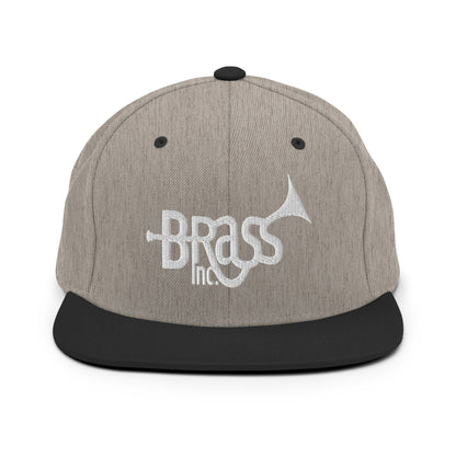 Snapback Hat | Brass Inc. | Modern Script Logo