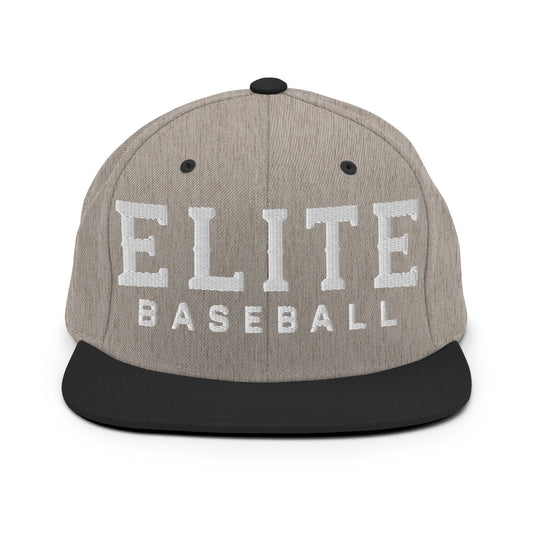 Snapback Hat | Elite Baseball | Vanguard Logo