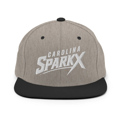 Snapback Hat | Carolina Sparkx | Vanguard Logo
