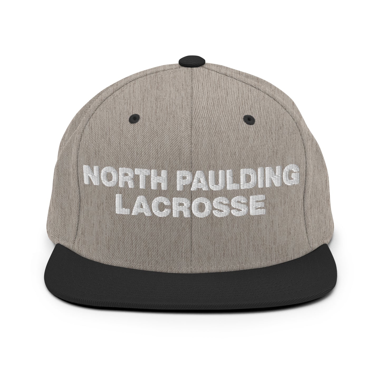 Snapback Hat | North Paulding Lacrosse | Badge Logo