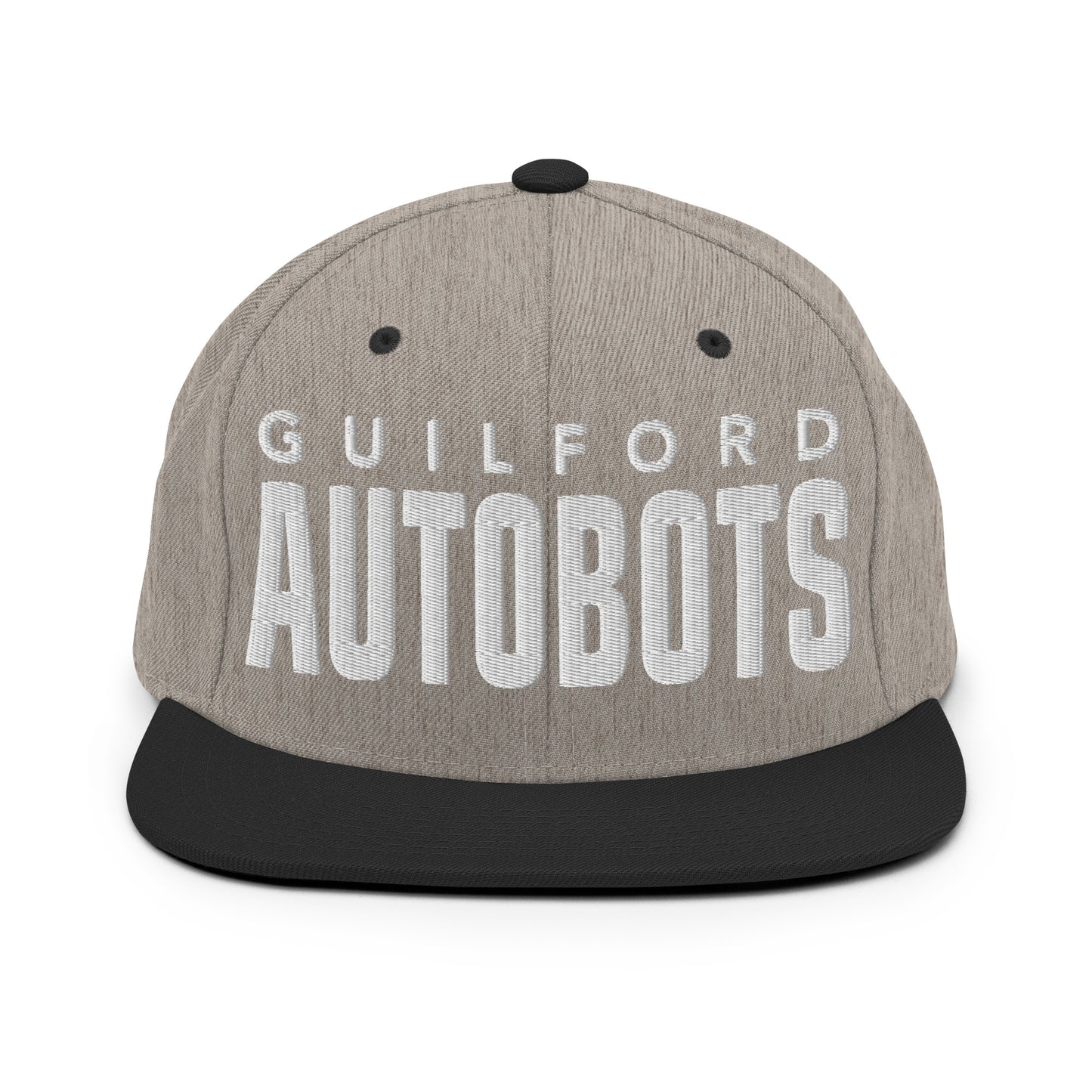 Snapback Hat | Guilford Autobots | Modern Script Logo