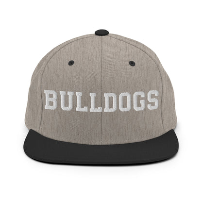 Snapback Hat | Celina Recreational Football Black | Bulldogs Crest Logo