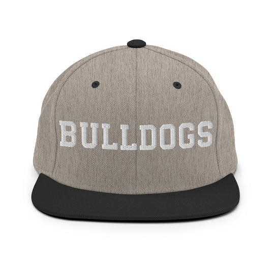 Snapback Hat | Celina Recreational Football Black | Bulldogs Crest Logo
