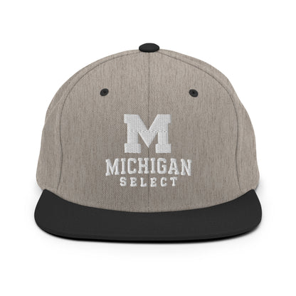 Snapback Hat | Michigan Select Baseball | Crest Logo