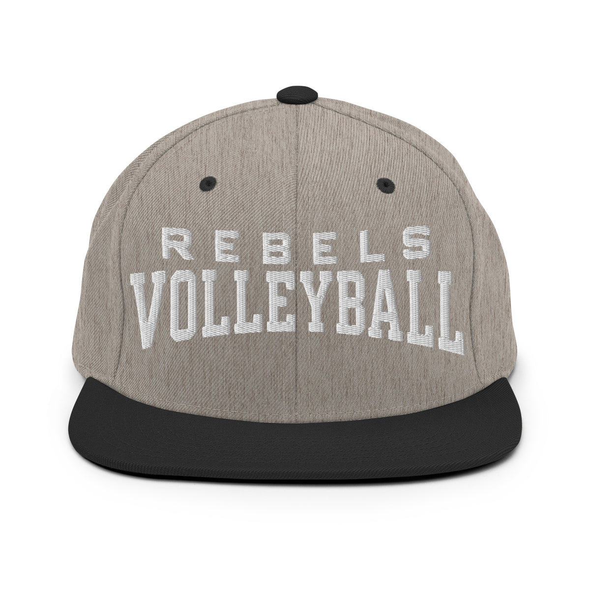 Snapback Hat | Rebels Volleyball Club | Modern Script Logo