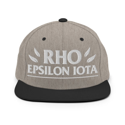 Snapback Hat | Rho | Script Logo