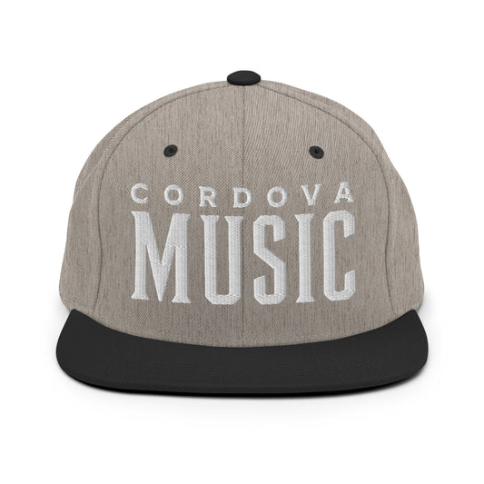Snapback Hat | Cordova High Music | Valor Logo