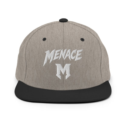 Snapback Hat | Mandan Menace | Crest Logo