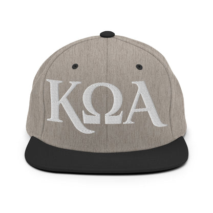Snapback Hat | Kappa Omega Alpha | Crest Logo