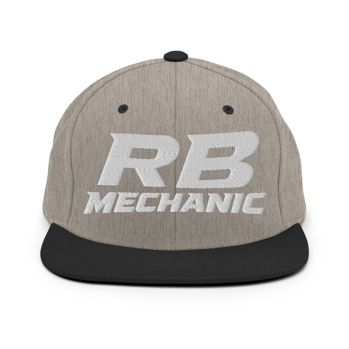 Snapback Hat | RB Mechanic | Lettermark Logo