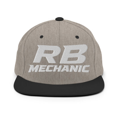Snapback Hat | RB Mechanic | Lettermark Logo