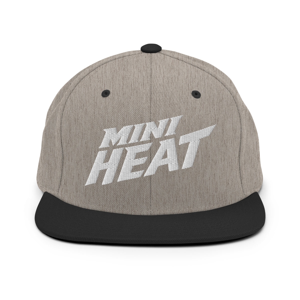 Snapback Hat | MINI HEAT | Crest Logo