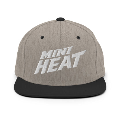 Snapback Hat | MINI HEAT | Crest Logo