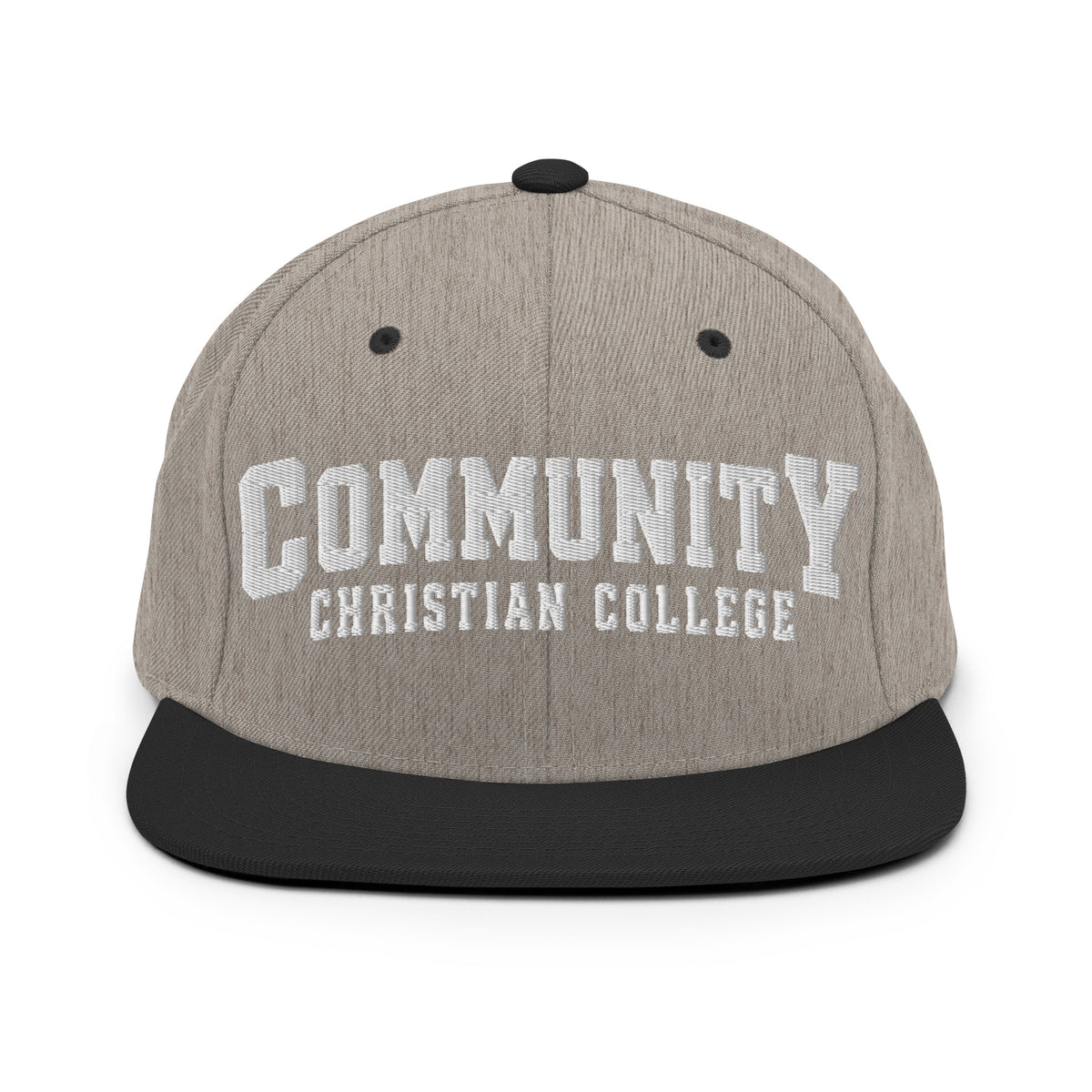 Snapback Hat | Community Christian College | Vanguard Athletic Logo