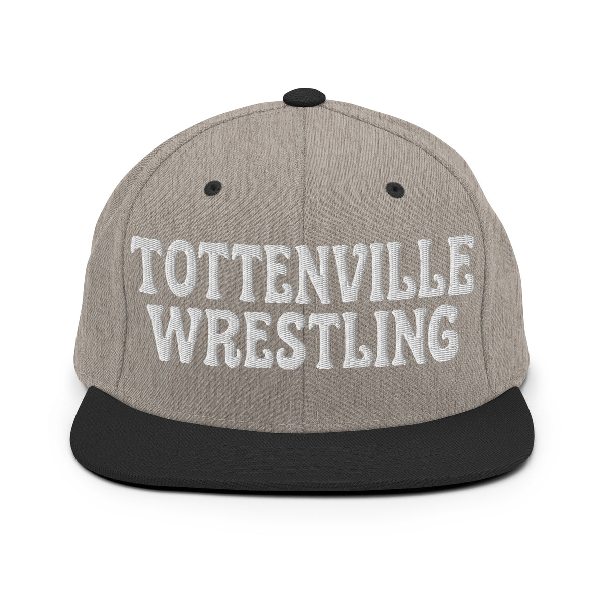Snapback Hat | Tottenville wrestling club | Crest Logo