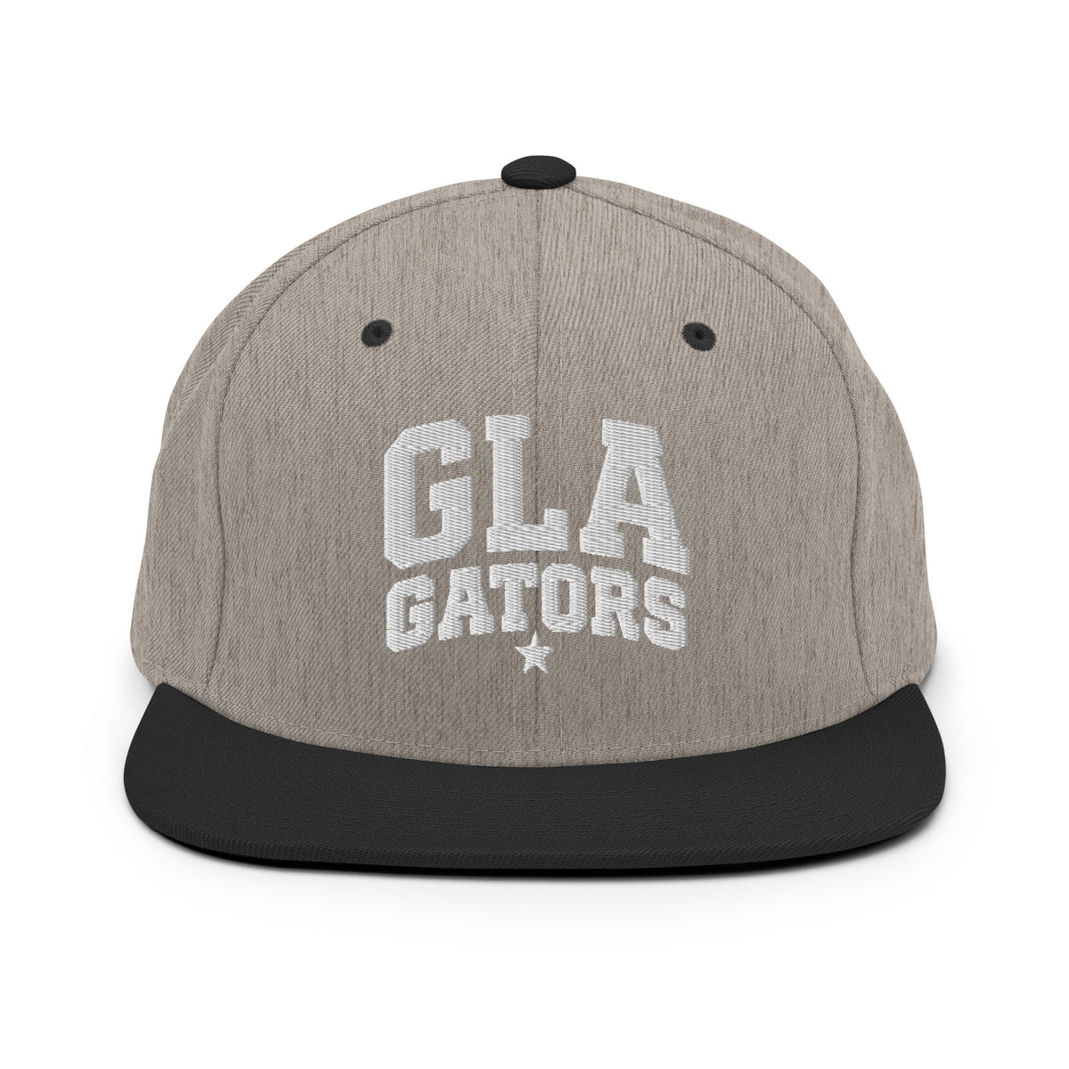 Snapback Hat | GLA Gators Cheer Team | Vanguard Logo