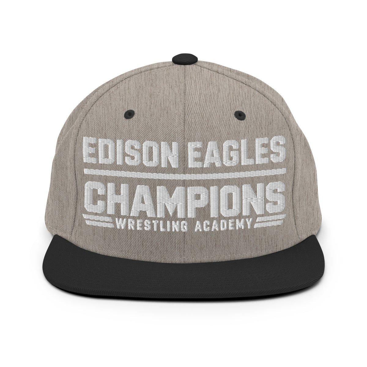 Snapback Hat | Edison Eagles/CWA Wrestling | Crest Logo
