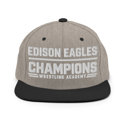 Snapback Hat | Edison Eagles/CWA Wrestling | Crest Logo