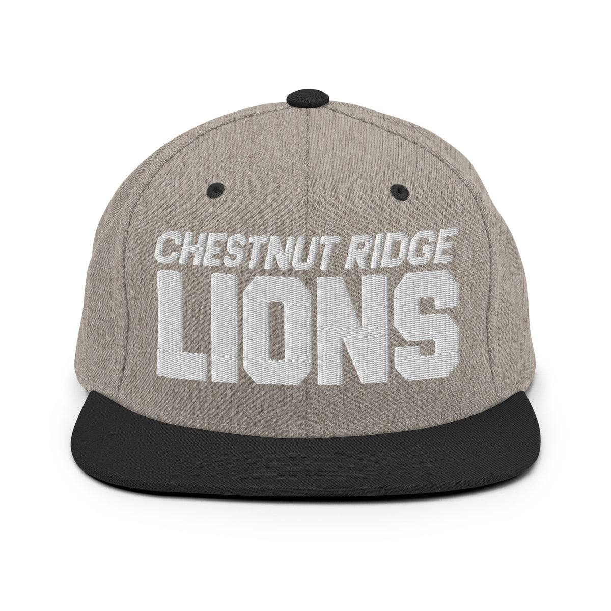Snapback Hat | Chestnut Ridge Lions Football | Script Logo
