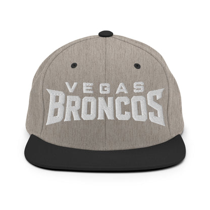 Snapback Hat | Vegas Broncos VBC | Crest Logo