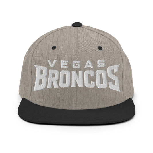 Snapback Hat | Vegas Broncos VBC | Crest Logo