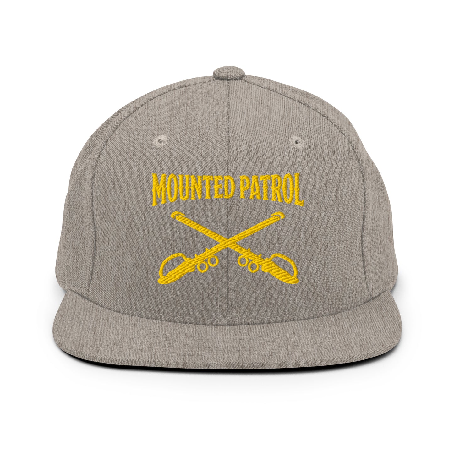 Snapback Hat | Metro Nashville Police Department Horse Mounted Patrol | Sabres Logo