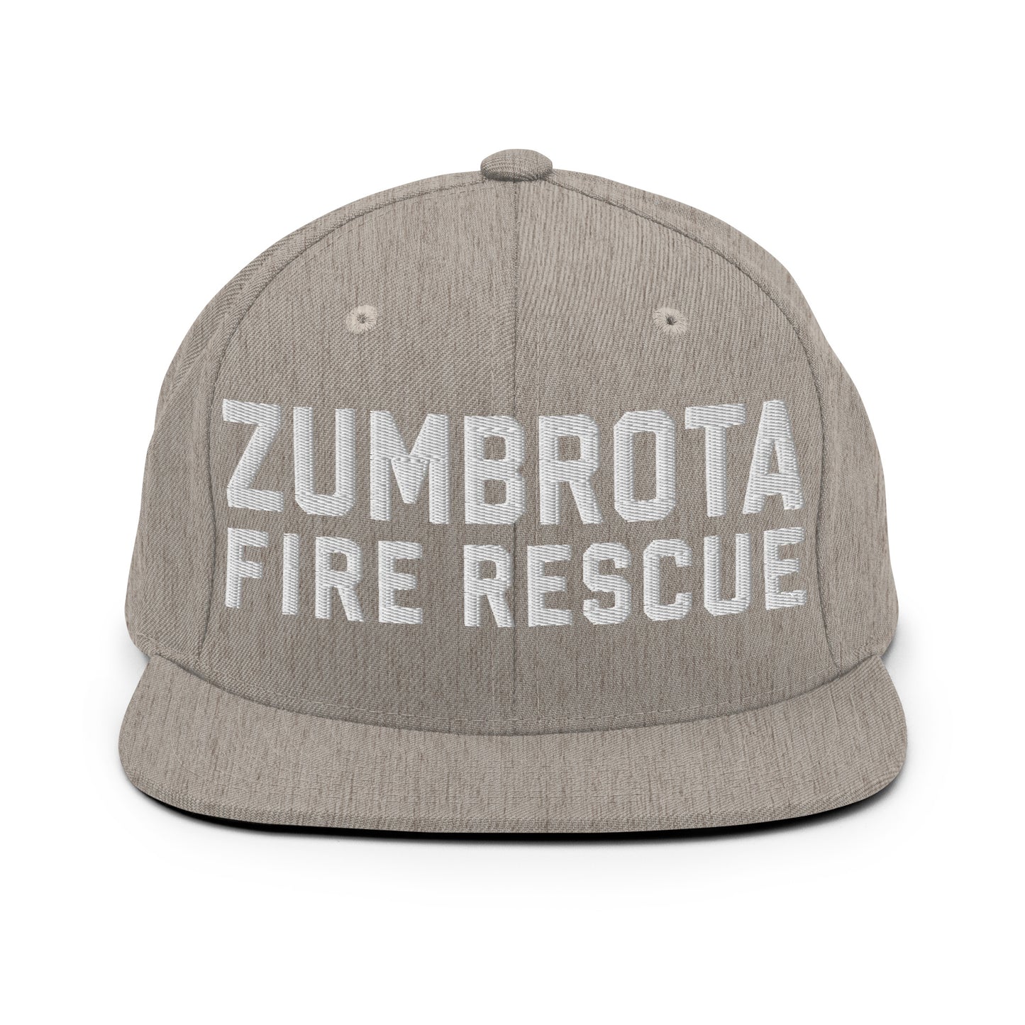 Snapback Hat | Zumbrota Fire Department | Vanguard Logo