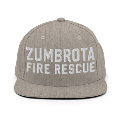Snapback Hat | Zumbrota Fire Department | Vanguard Logo