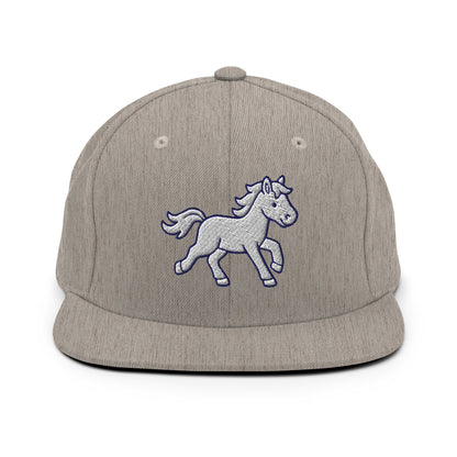 Snapback Hat | Pink Pony Athletic Club | Mascot Logo