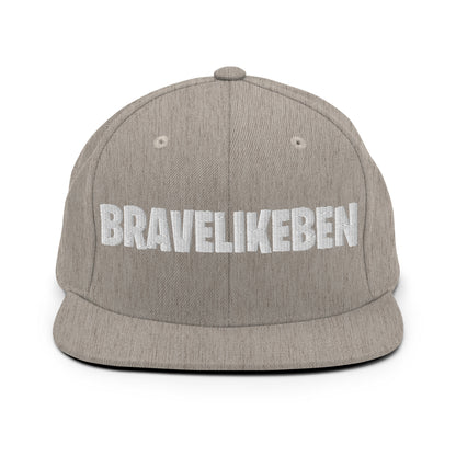 Snapback Hat | Brave Like Ben | Workmark Logo
