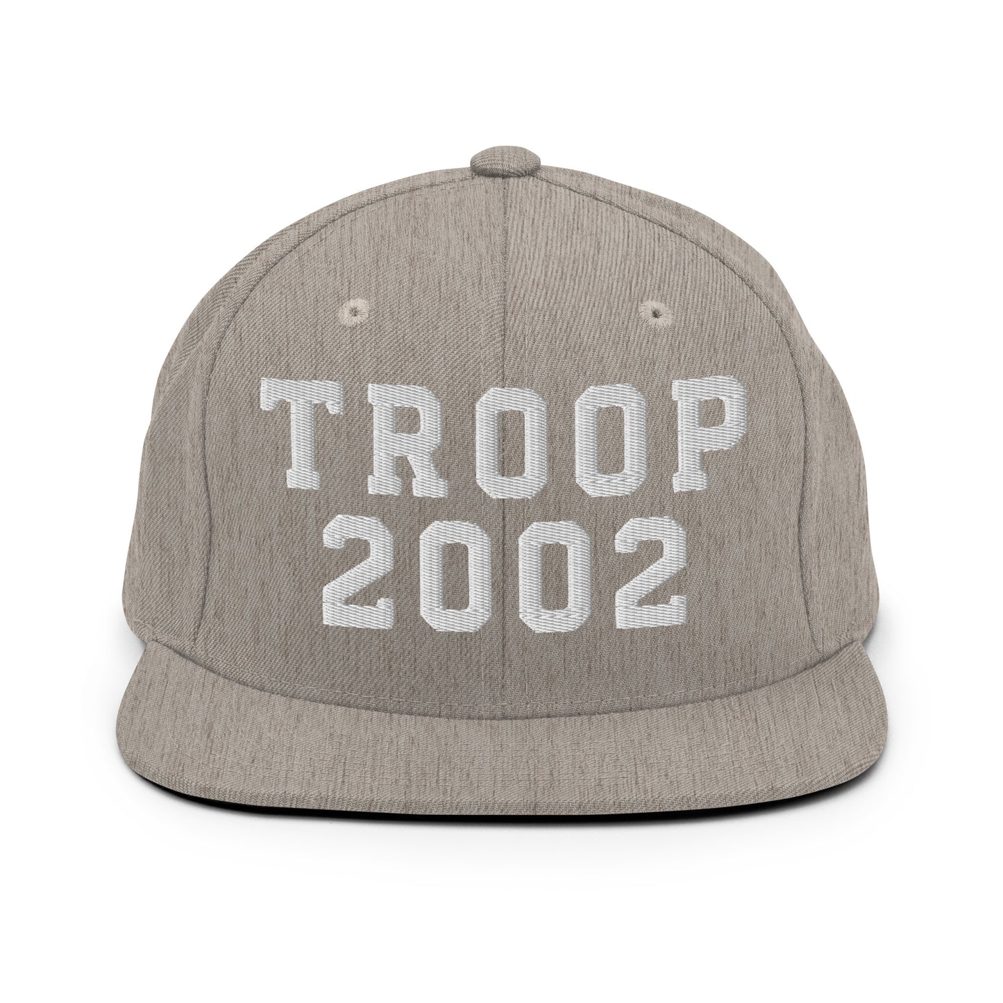 Snapback Hat | Troop 2002 | Emblem Logo