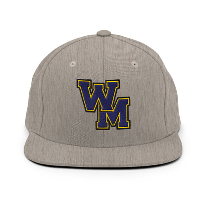 Snapback Hat | West Memphis Community Christian College Gators | WM-Mark Logo