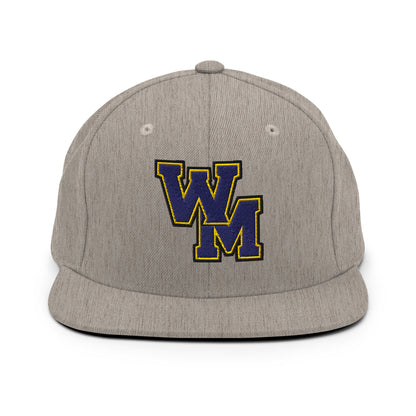 Snapback Hat | West Memphis Community Christian College Gators | WM-Mark Logo