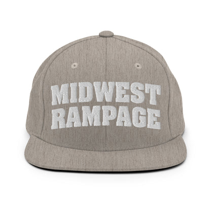 Snapback Hat | Midwest Rampage | Modern Script Logo