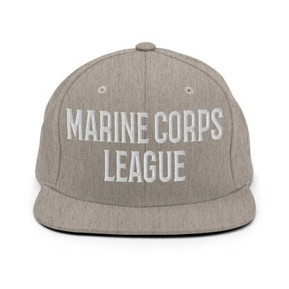 Snapback Hat | Marine Corps League kings County Det 455 | Crest Logo