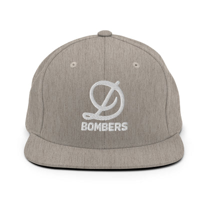 Snapback Hat | Diamond Bombers | Bomber Varsity - White Logo