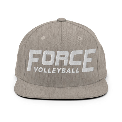 Snapback Hat | Shreveport Force Volleyball | Script Logo