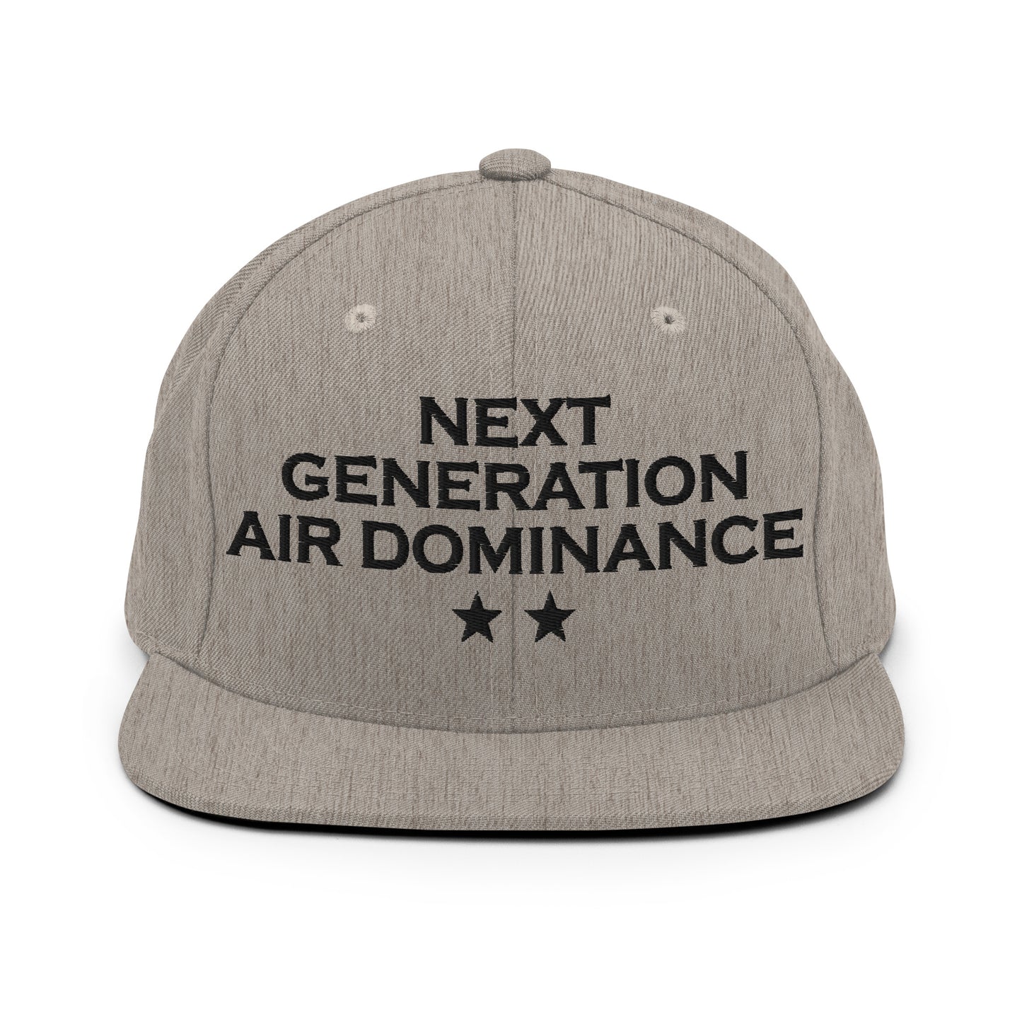 Snapback Hat | Next Generation Air Dominance | Modern Script Logo