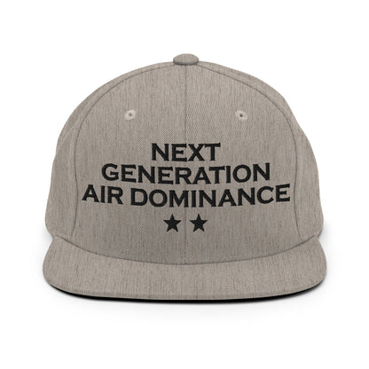 Snapback Hat | Next Generation Air Dominance | Modern Script Logo