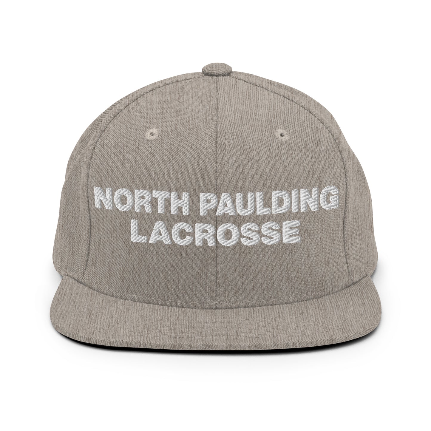 Snapback Hat | North Paulding Lacrosse | Badge Logo