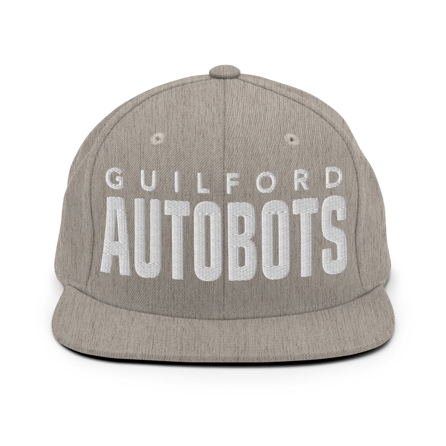 Snapback Hat | Guilford Autobots | Modern Script Logo