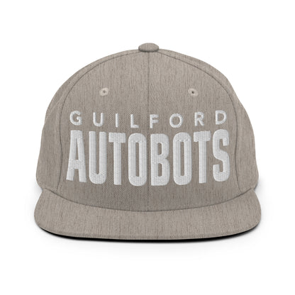 Snapback Hat | Guilford Autobots | Modern Script Logo