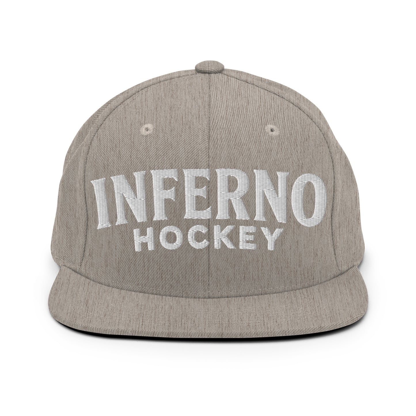 Snapback Hat | Inferno Hockey | Modern Script Logo