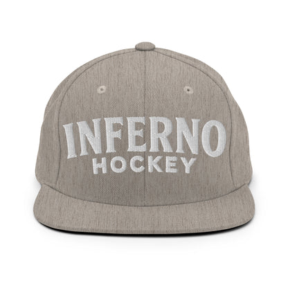 Snapback Hat | Inferno Hockey | Modern Script Logo
