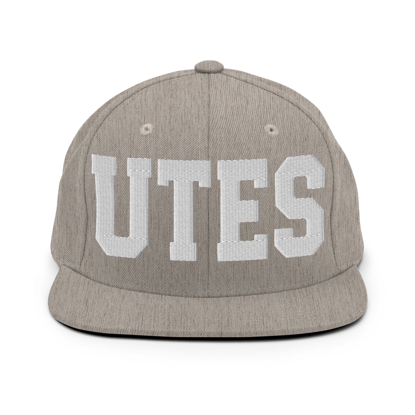 Snapback Hat | Utes Allstar Cheer | Script Logo