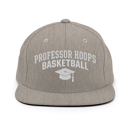 Snapback Hat | Professor Hoops Basketball | Modern Script Logo