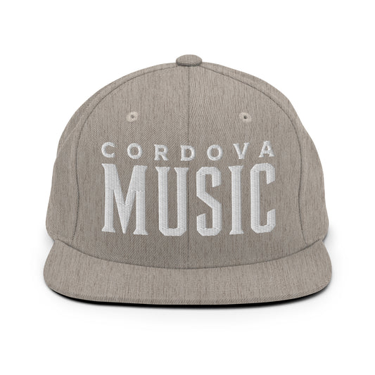 Snapback Hat | Cordova High Music | Valor Logo