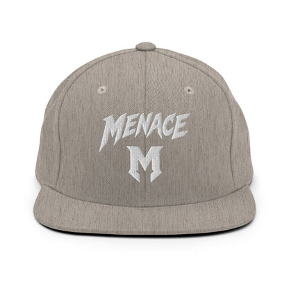 Snapback Hat | Mandan Menace | Crest Logo