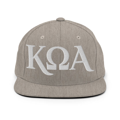 Snapback Hat | Kappa Omega Alpha | Crest Logo